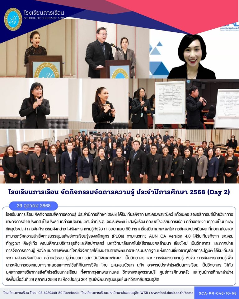 โรงเรียนการเรือน จัดกิจกรรมจัดการความรู้ ประจำปีการศึกษา 2568