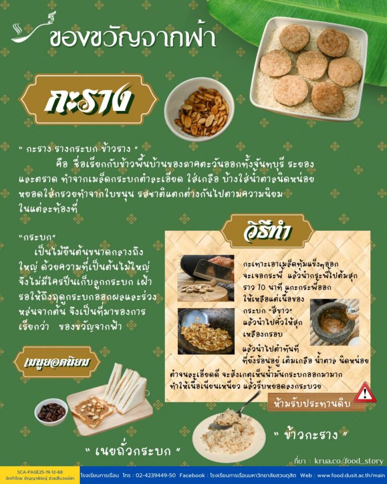 “กะราง” ของขวัญจากฟ้า ~