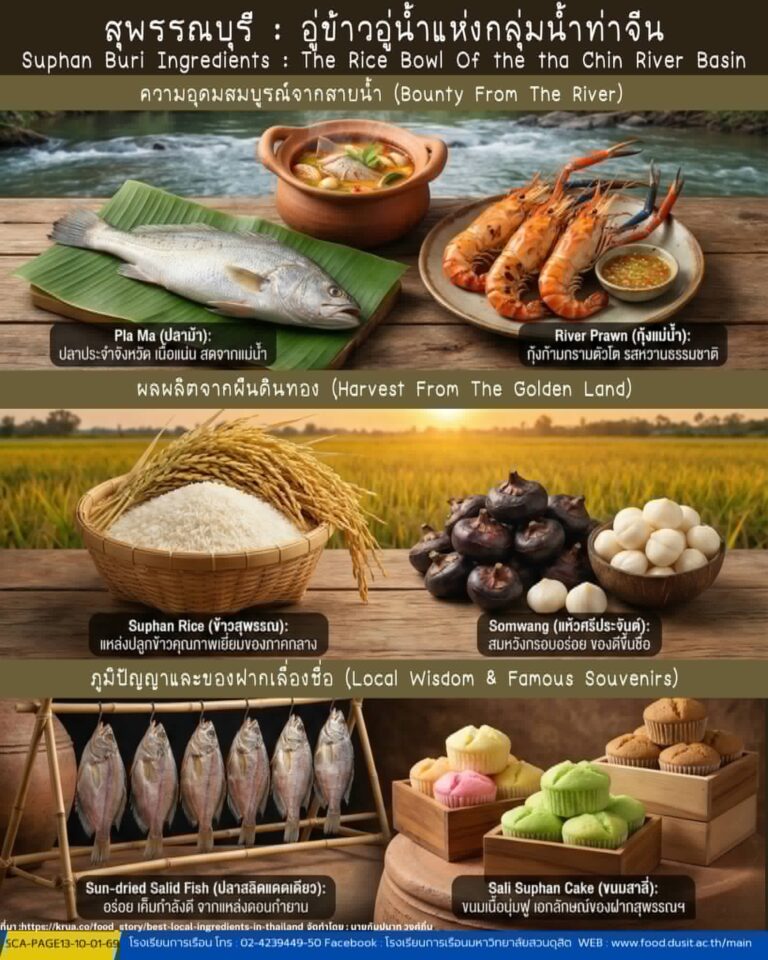 สุพรรณบุรี : อู่ข้าวอู่น้ำแห่งกลุ่มน้ำท่าจีน