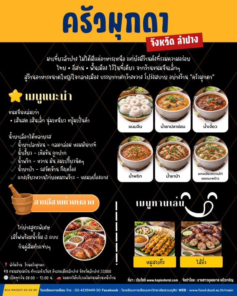 ร้าน ครัวมุกดา