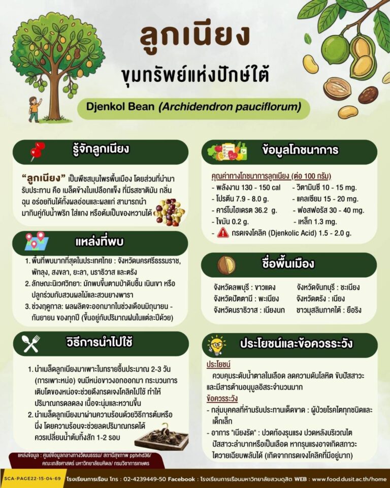 ลูกเนียง ขุมทรัพย์แห่งปักษ์ใต้