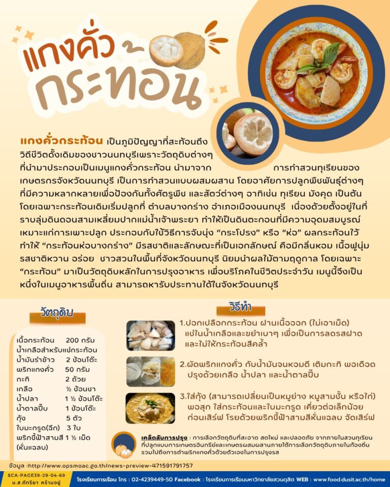 แกงคั่วกระท้อน