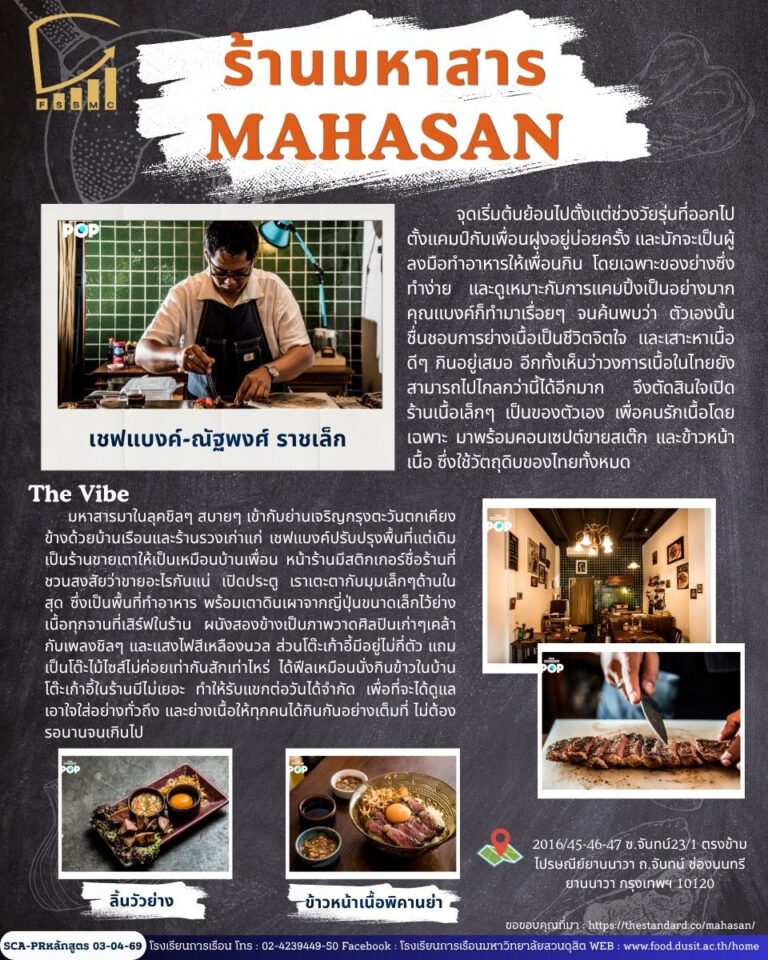 ร้านมหาสาร (Mahasan)