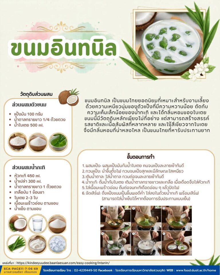 “ขนมอินทนิล”