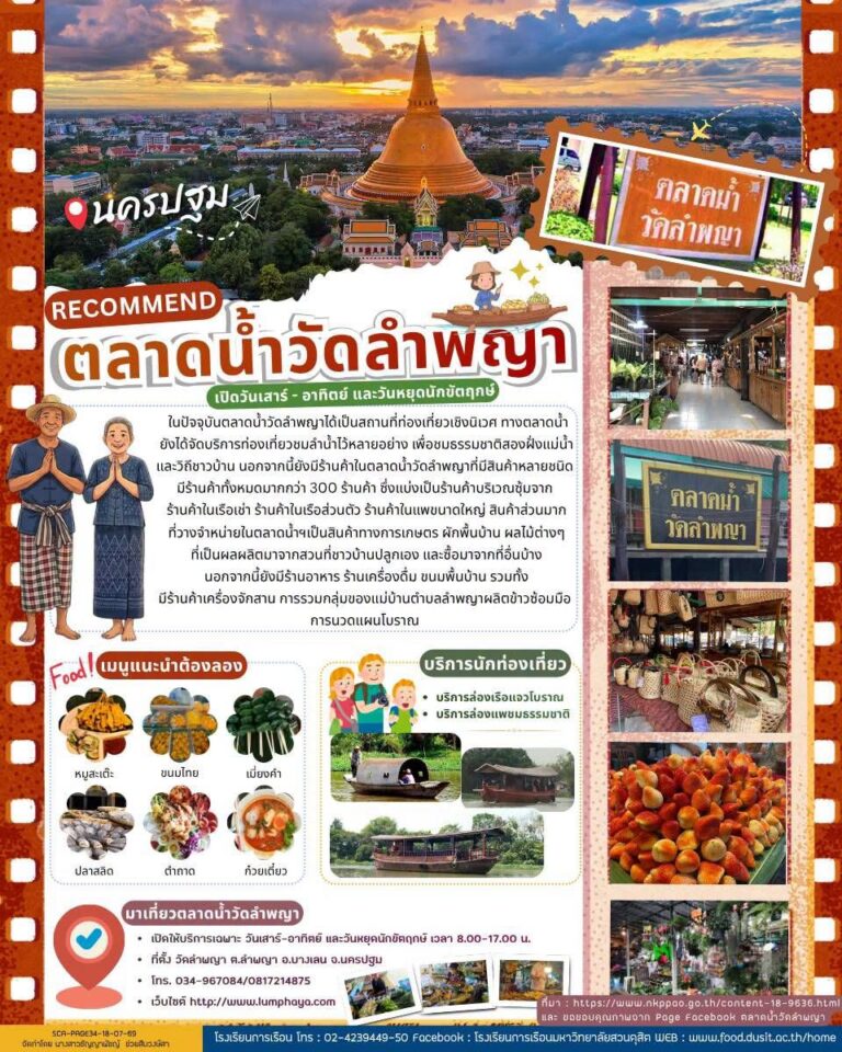 ตลาดน้ำวัดลำพญา