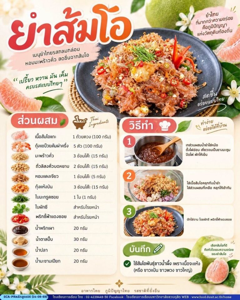 “ยำส้มโอ”