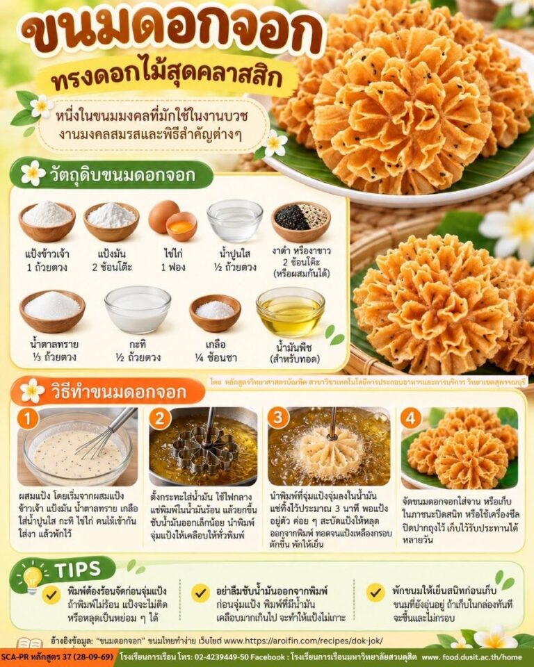 “ขนมดอกจอก”